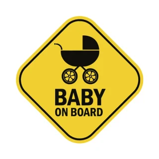 Baby on Board — κλασικό καρότσι