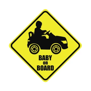 Baby on Board — μικρό αυτοκινητάκι