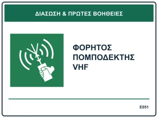 Φορητός πομποδέκτης VHF