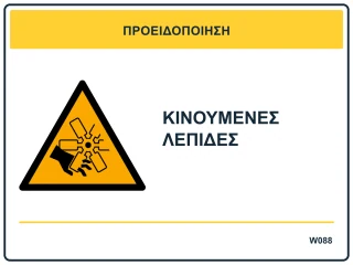 Κινούμενες λεπίδες